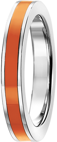 Sunset Orange Enamel