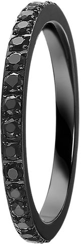 Jet Black CZ